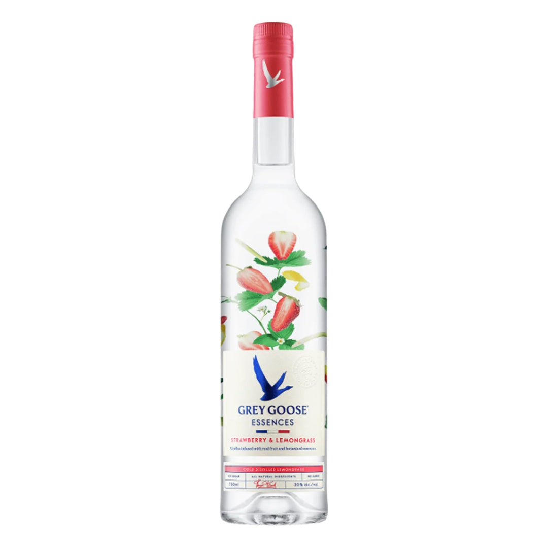 Grey Goose Strawberry & Lemongrass Flavored Vodka Essences - Bottles2Gift