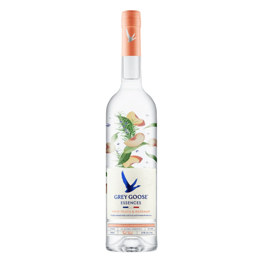Grey Goose White Peach & Rosemary Flavored Vodka Essences - Bottles2Gift