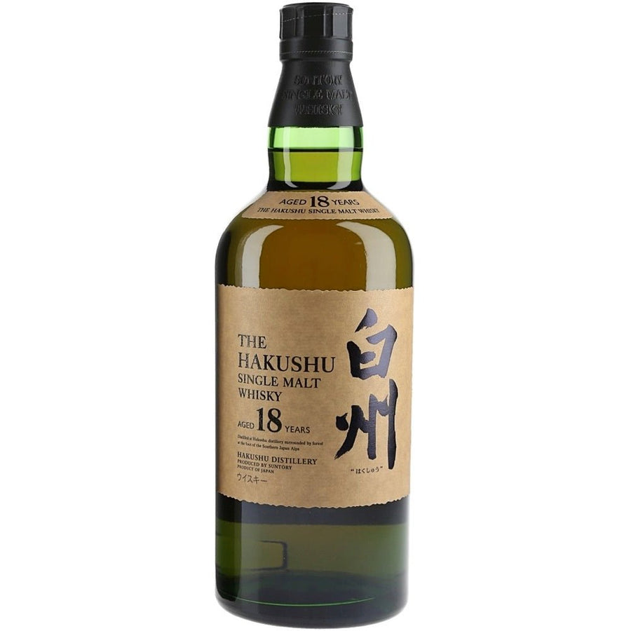 Hakushu 18 Year Old Single Malt Japanese Whisky - Bottles2Gift