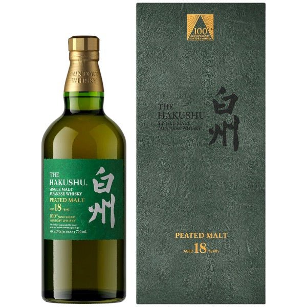 Hakushu 18 Year Peated Malt 100th Anniversary Limited Edition Japanese Whisky - Bottles2Gift