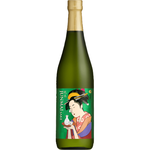Hakutsuru Sake Ukiyo - E Junmai 720ml - Bottles2Gift