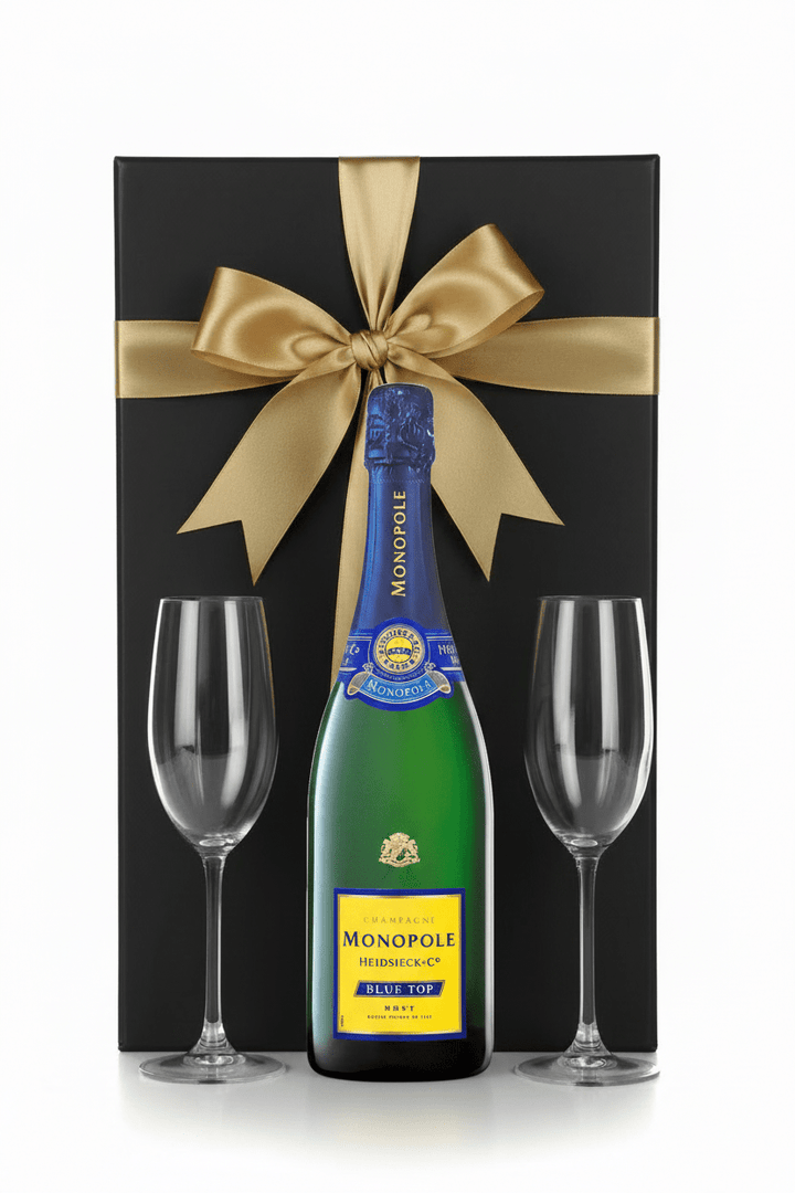 Heidsieck & Co Monopole Blue Top Champagne Gift Set - Bottles2Gift