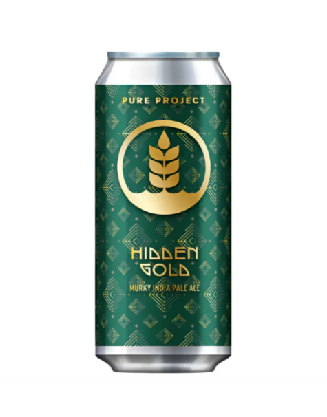 Pure Project Brewing x North Park Beer Co. - Hidden Gold Murky IPA