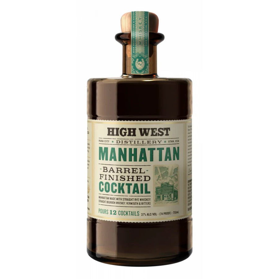 High West Manhattan Barrel Finished Whiskey Cocktail - Bottles2Gift