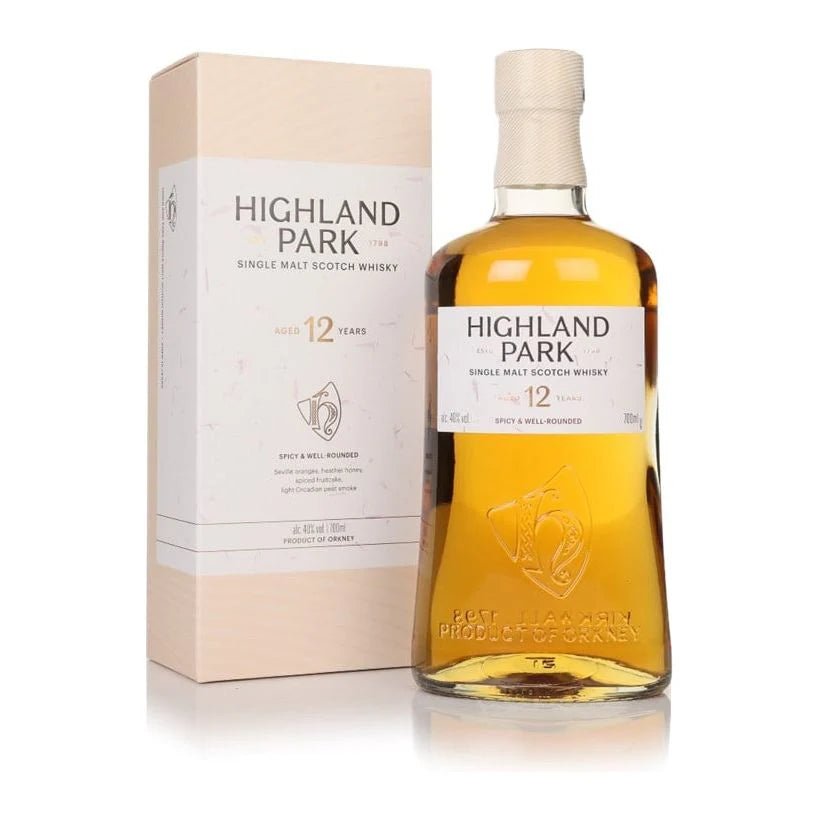 Highland Park 12 Year Old Single Malt Scotch Whisky - Bottles2Gift