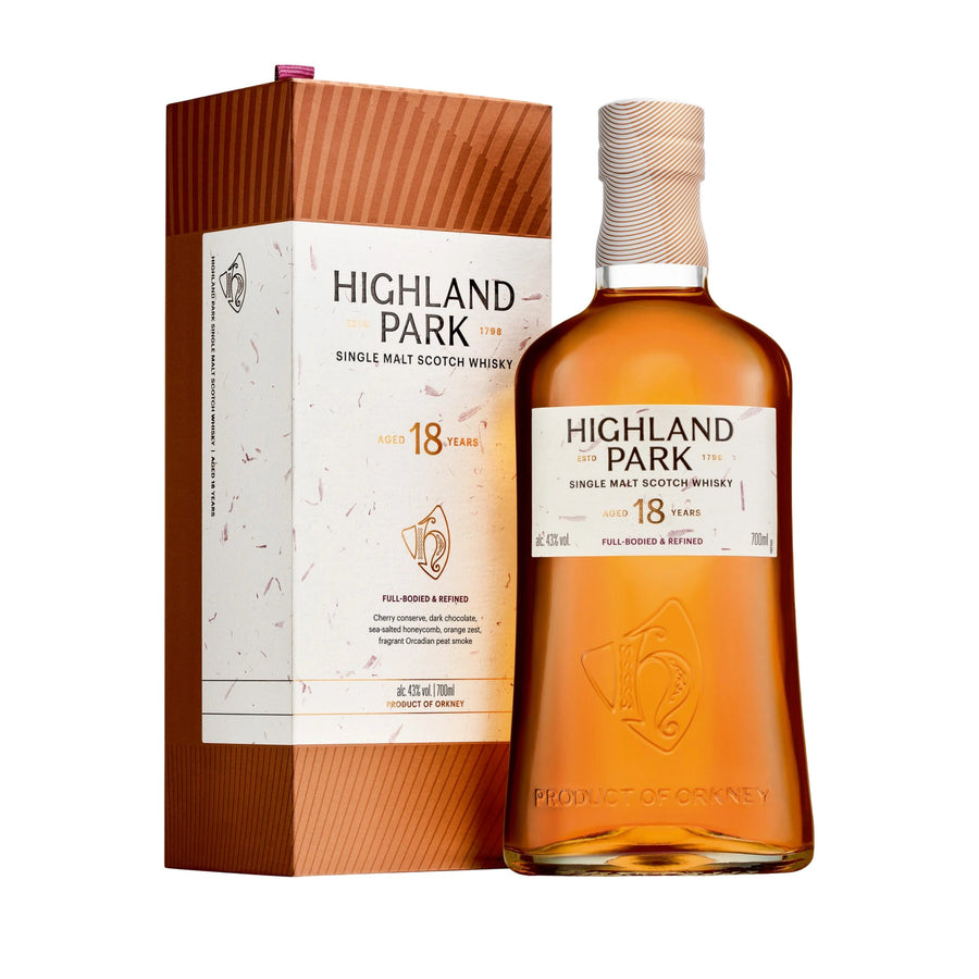 Highland Park 18 Year Single Malt Scotch Whisky - Bottles2Gift