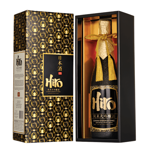 Hiro Junmai Daiginjo Sake Gold 720ml - Bottles2Gift