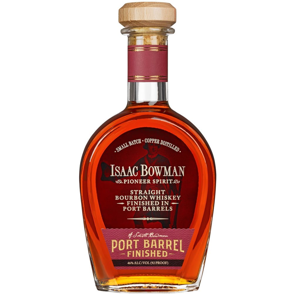Isaac Bowman Port Barrel Finished Virginia Straight Bourbon Whiskey - Bottles2Gift
