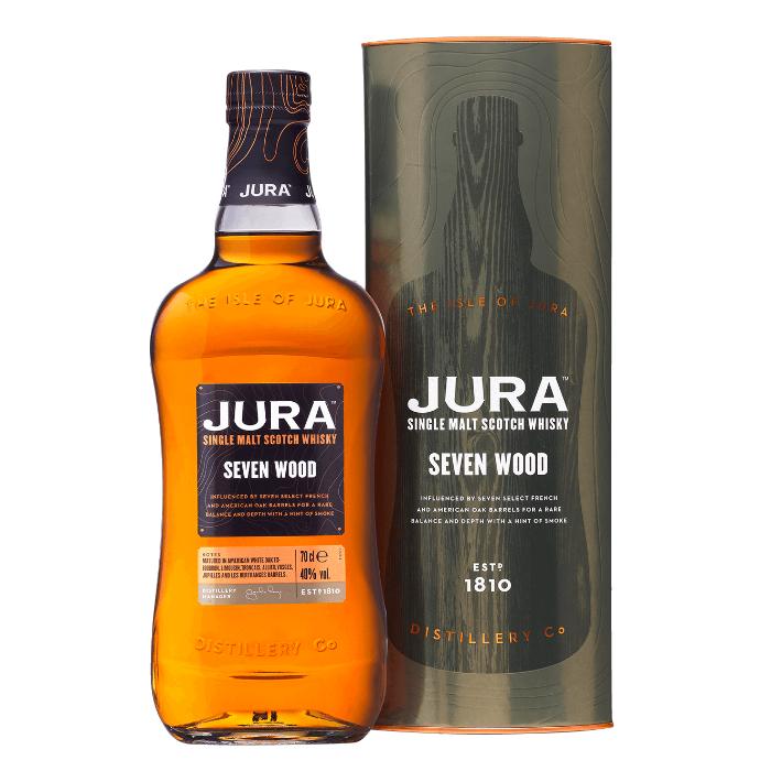 Isle of Jura Seven Wood Single Malt Scotch Whisky - Bottles2Gift