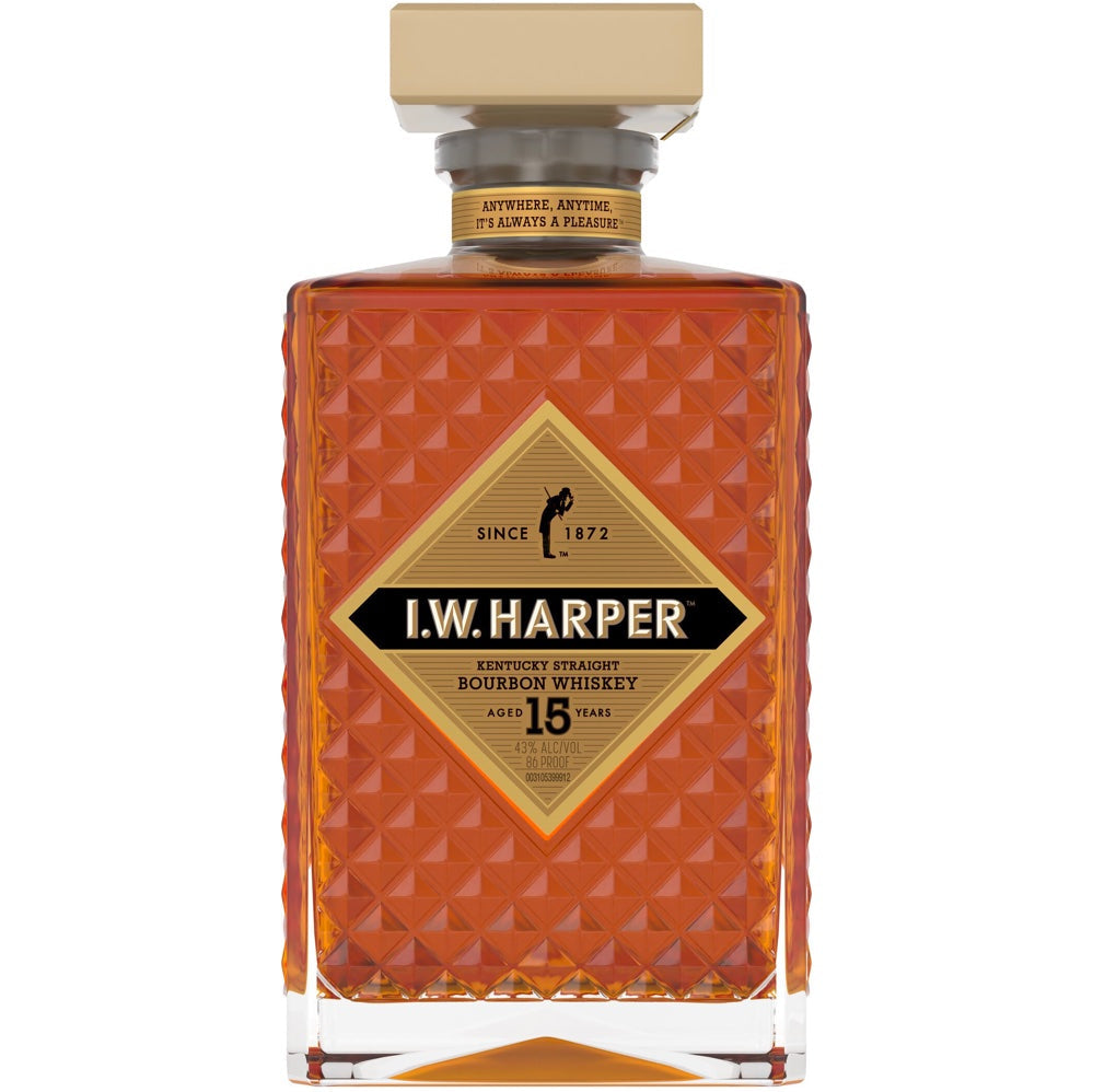 I.W. Harper 15 Year Old Kentucky Straight Bourbon Whiskey - Whiskey Pros