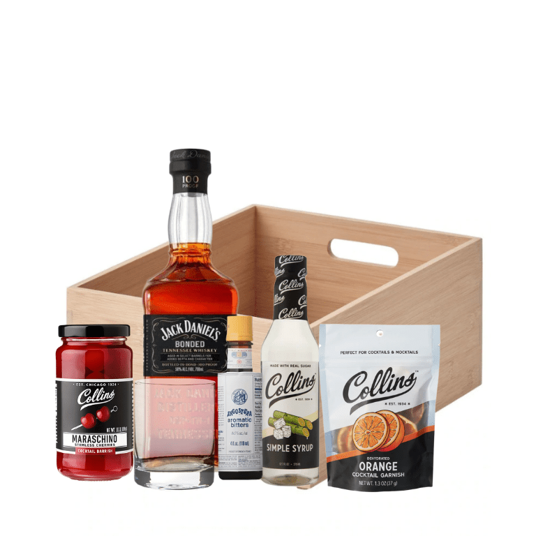 Jack Daniel's Bonded Old Fashioned Cocktail Kit - Bottles2Gift