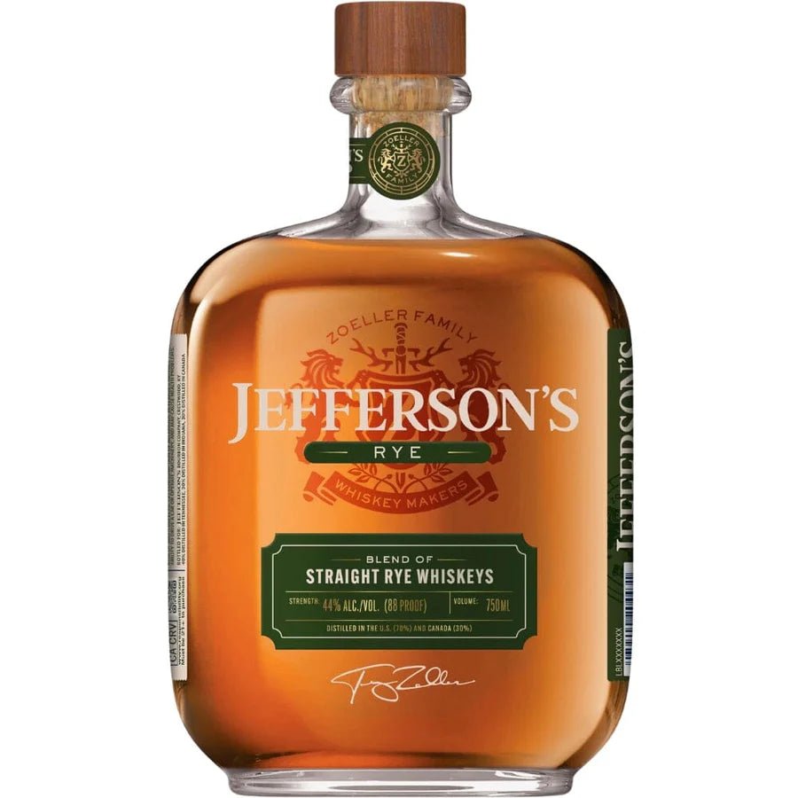 Jefferson's Blend Of Straight Rye Whiskeys - Bottles2Gift