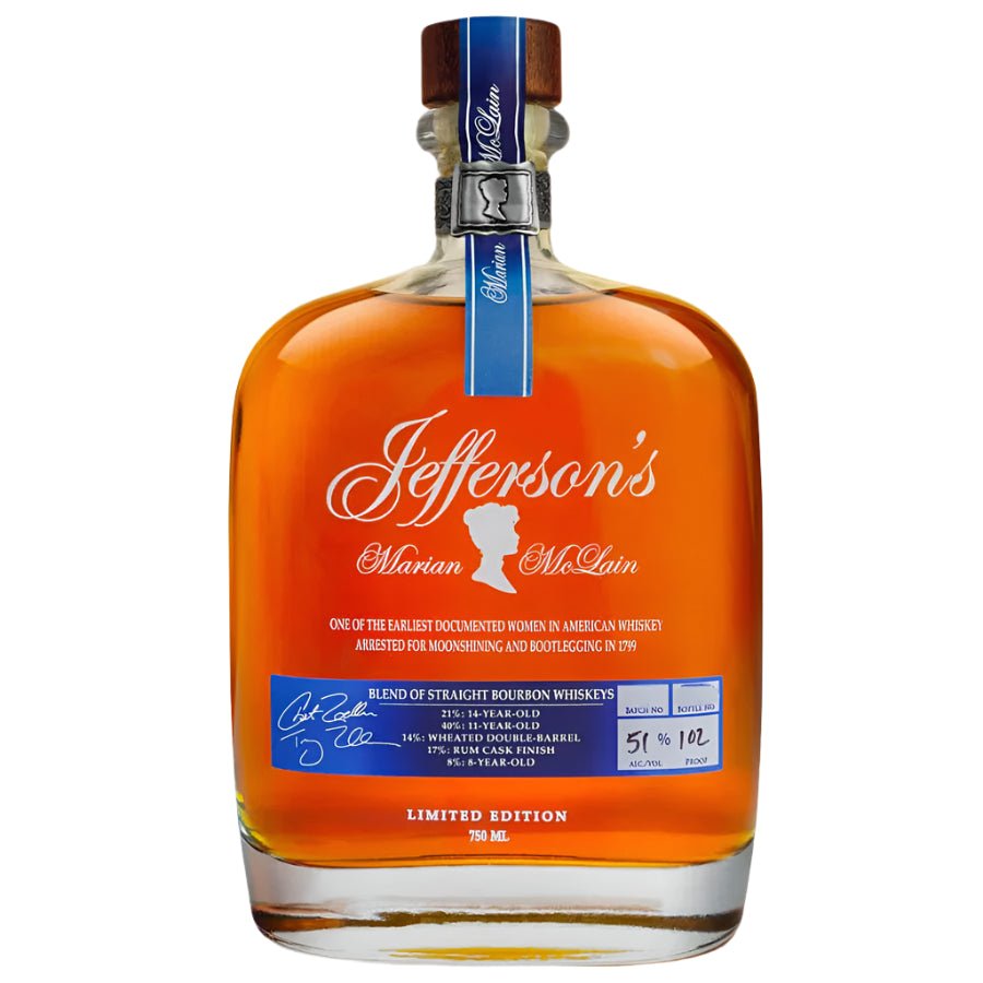 Jefferson's Marian Mclain Limited Edition Kentucky Straight Bourbon - Bottles2Gift