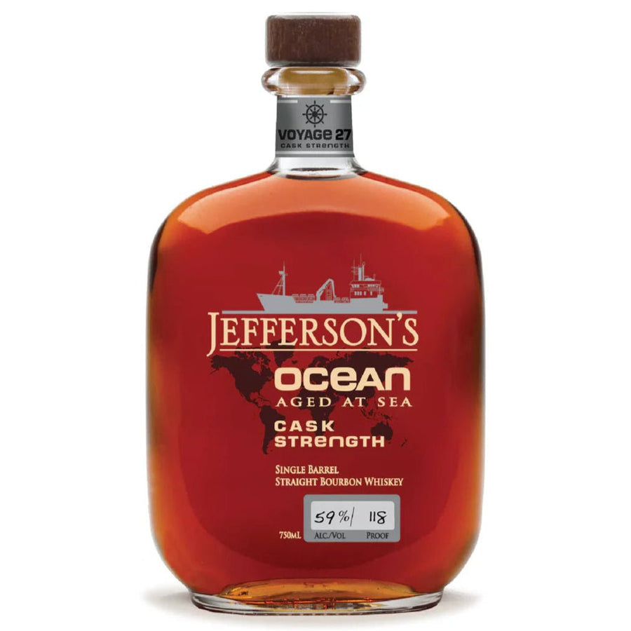 Jefferson's Ocean Aged At Sea Cask Strength Single Barrel Kentucky Straight Bourbon - Bottles2Gift