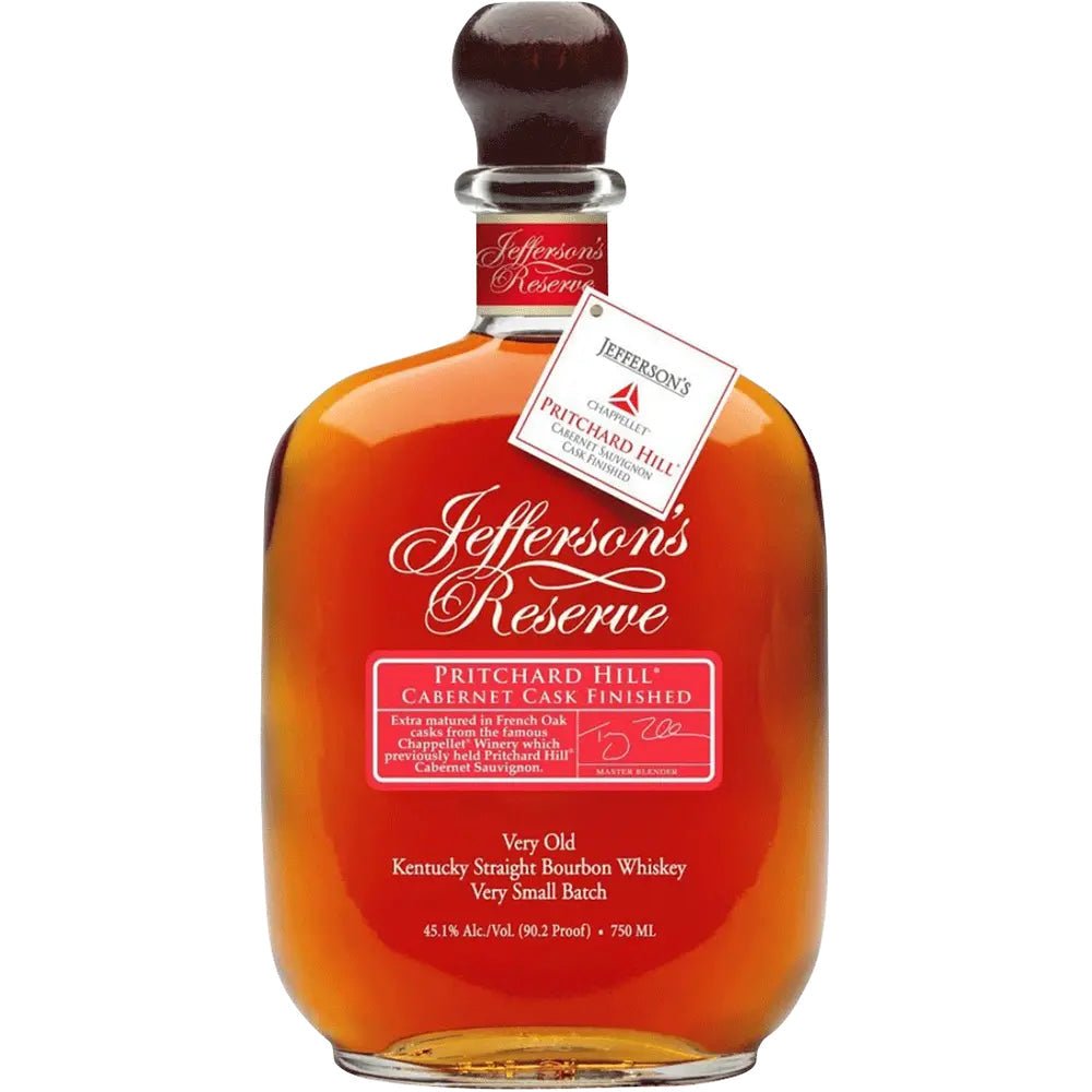Jefferson’s Reserve Pritchard Hill Cabernet Finish Bourbon Whiskey - Bottles2Gift