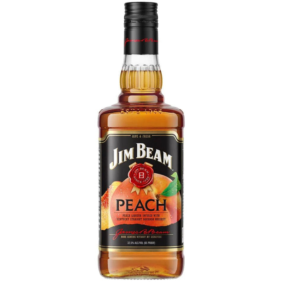 Jim Beam Peach Liqueur Infused with Kentucky Straight Bourbon Whiskey - Bottles2Gift