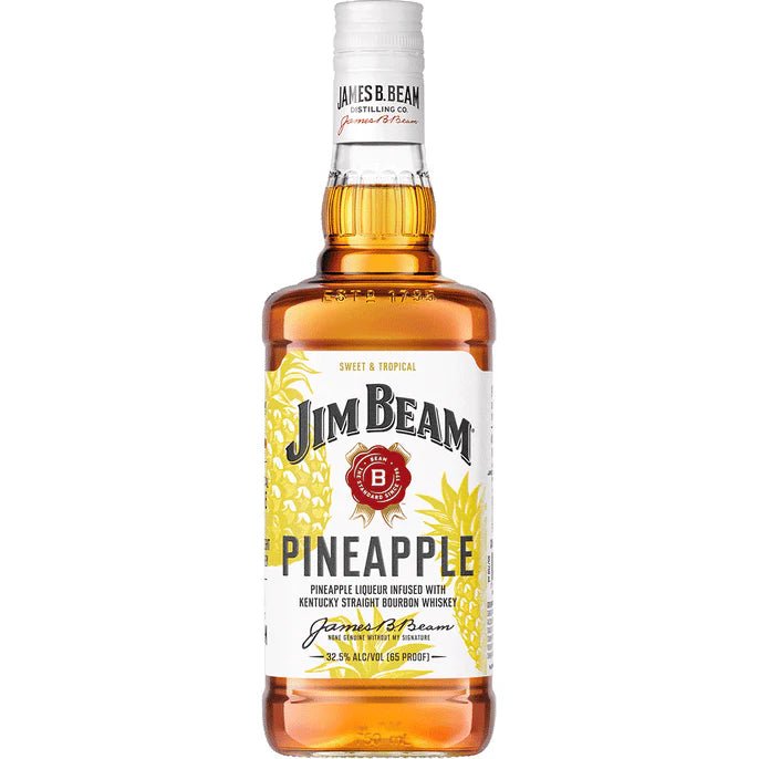 Jim Beam Pineapple Liqueur Infused with Kentucky Straight Bourbon Whiskey - Bottles2Gift