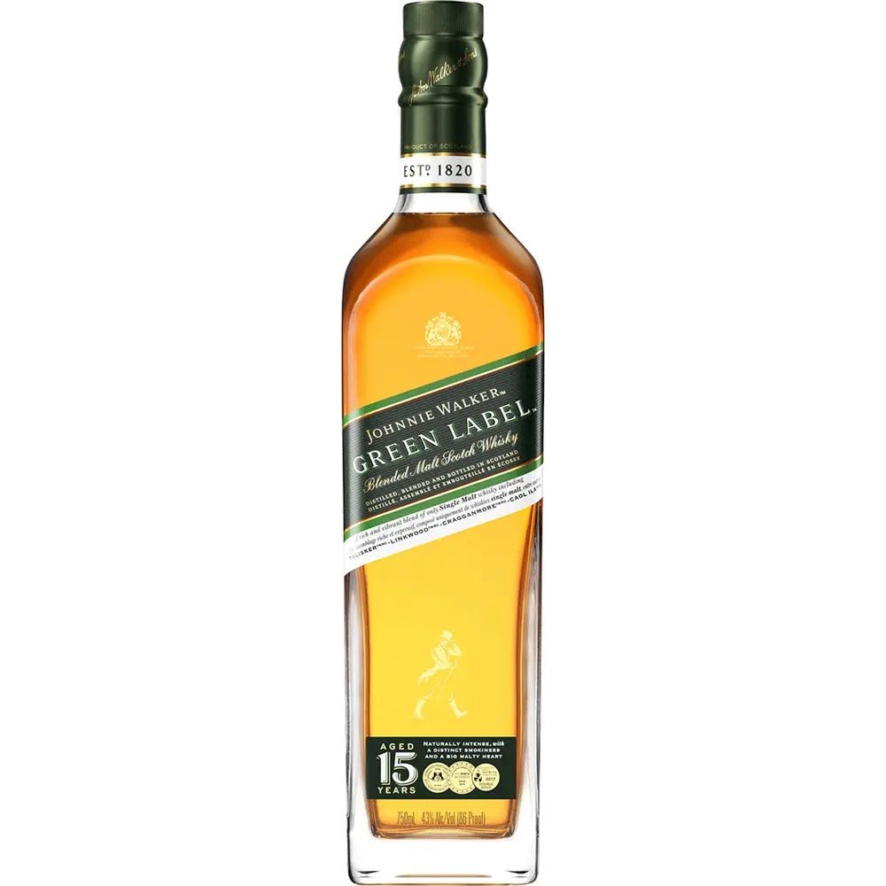 Johnnie Walker Green Label Blended Scotch Whisky - Bottles2Gift