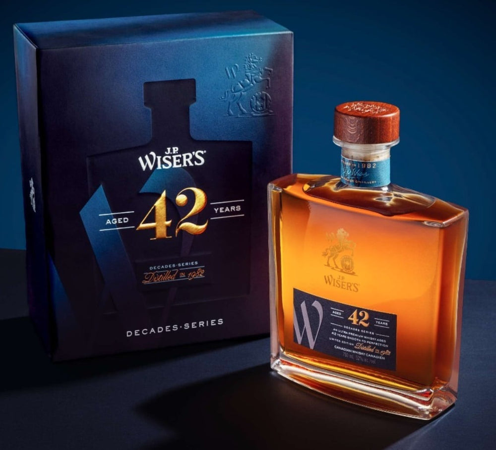 J.P. Wiser's 42 Year Decades Series Limited Edition Canadian Whisky - Bottles2Gift