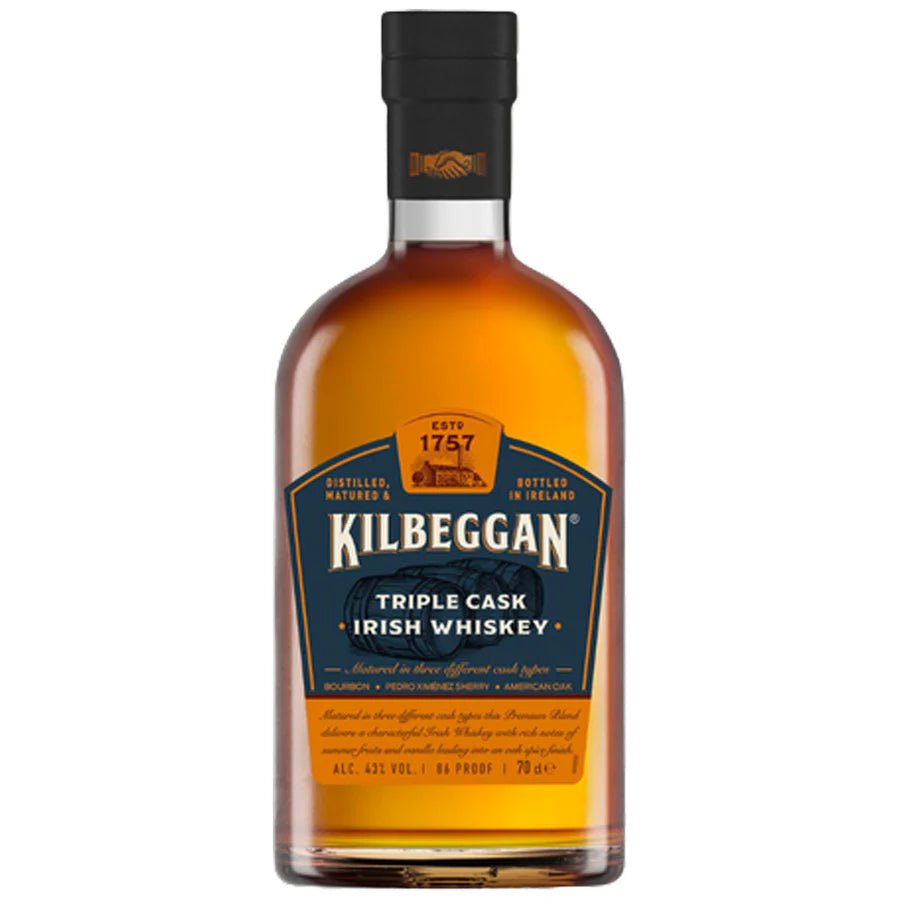 Kilbeggan Triple Cask Irish Whiskey - Bottles2Gift