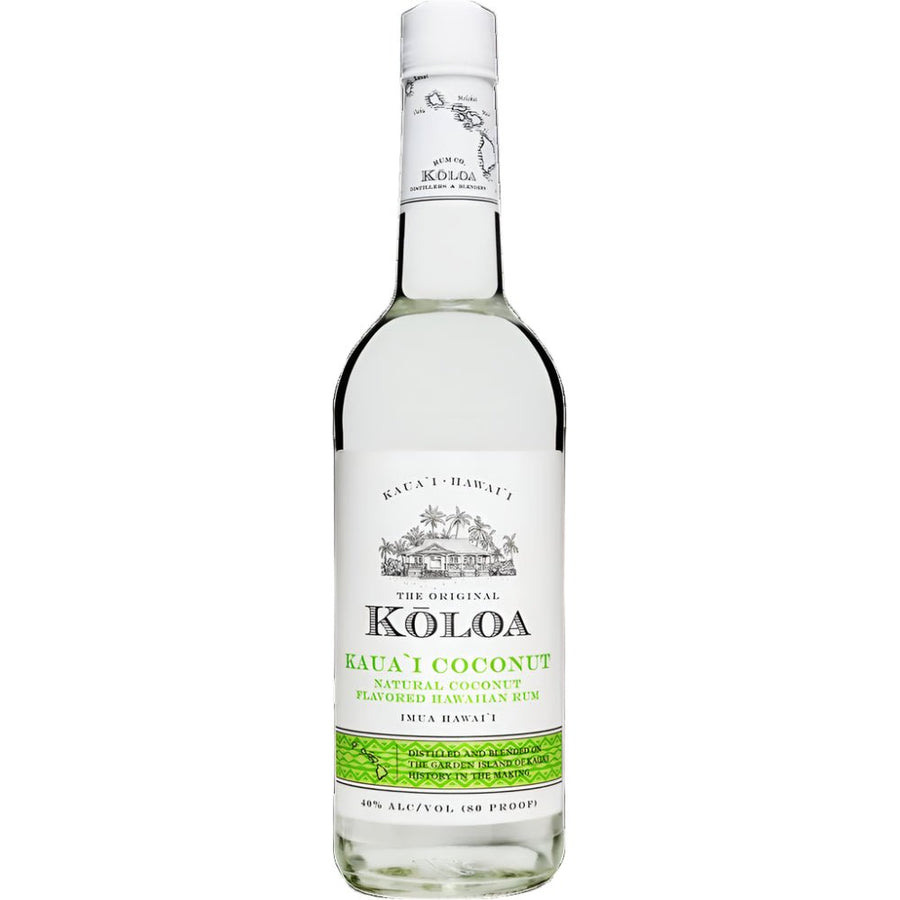 Koloa Kaua'i Coconut Hawaiian Rum 750ml - Bottles2Gift