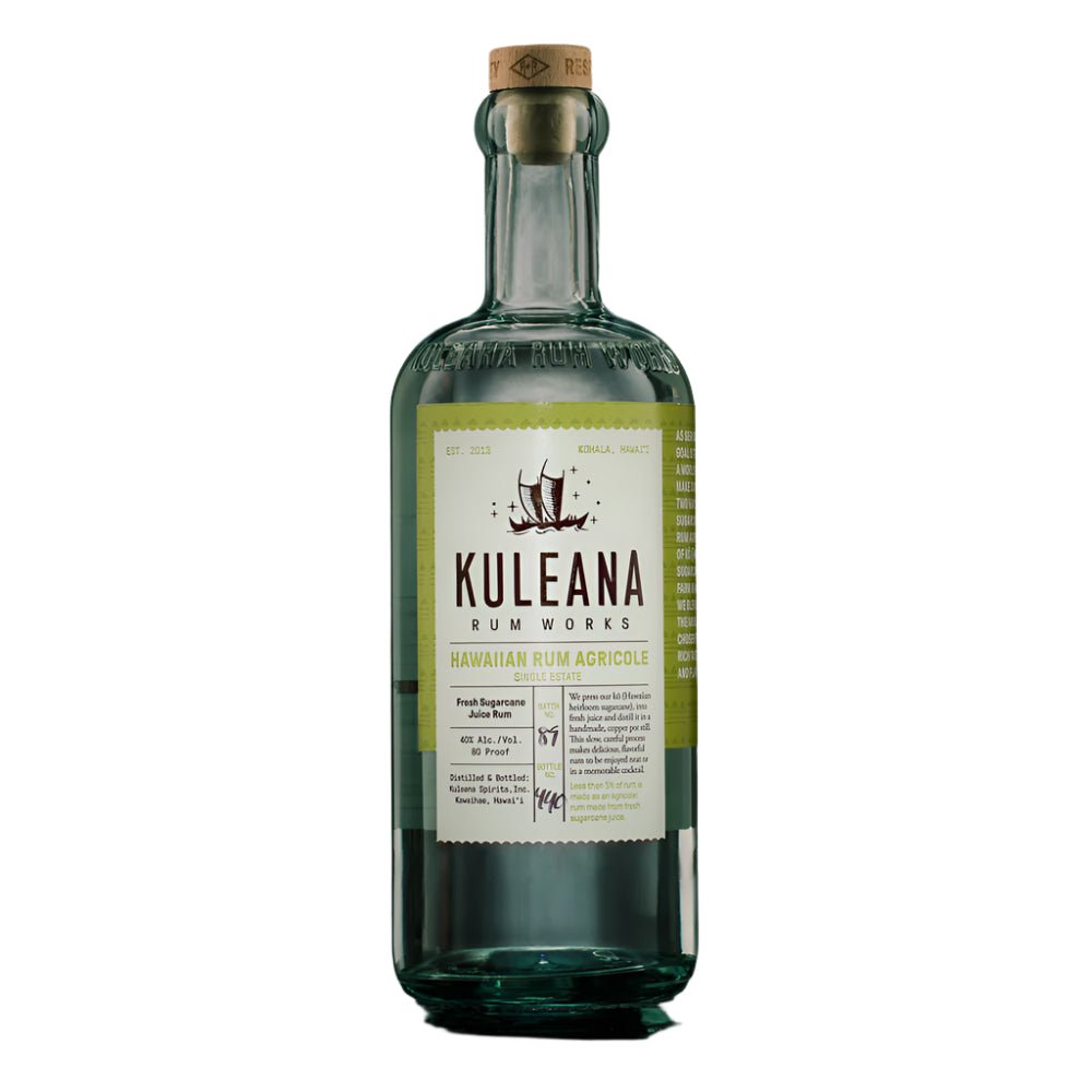 Kuleana Rum Works - Hawaiian Rum Agricole - Bottles2Gift