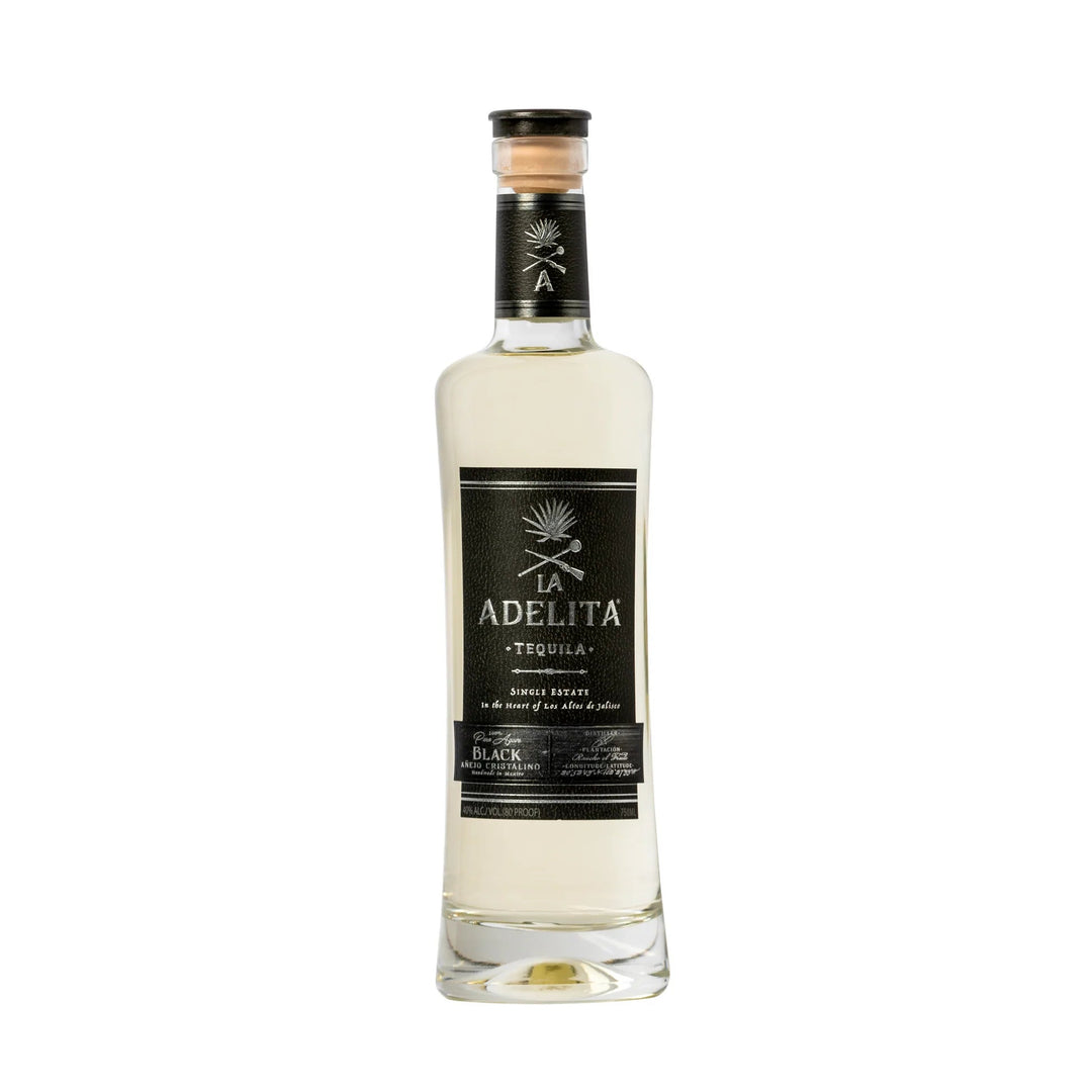 La Adelita Black Anejo Cristalino Tequila 750ml - Bottles2Gift
