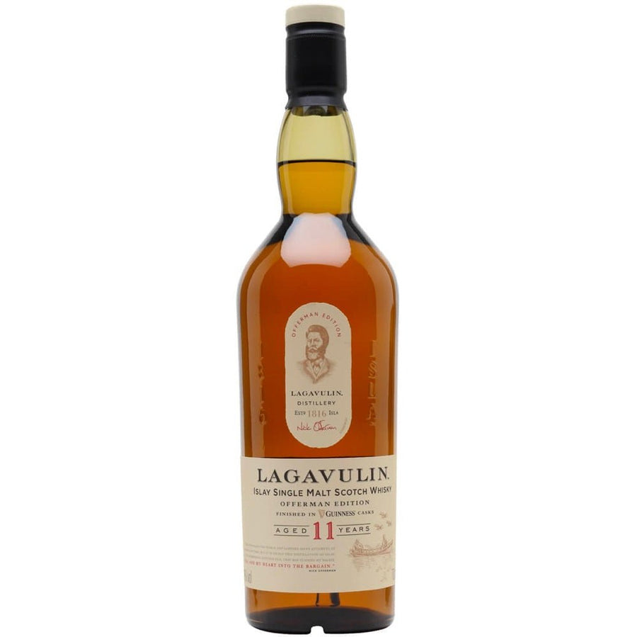 Lagavulin 11 Year Offerman Edition Finished In Guinness Casks Single Malt Scotch Whisky - Bottles2Gift