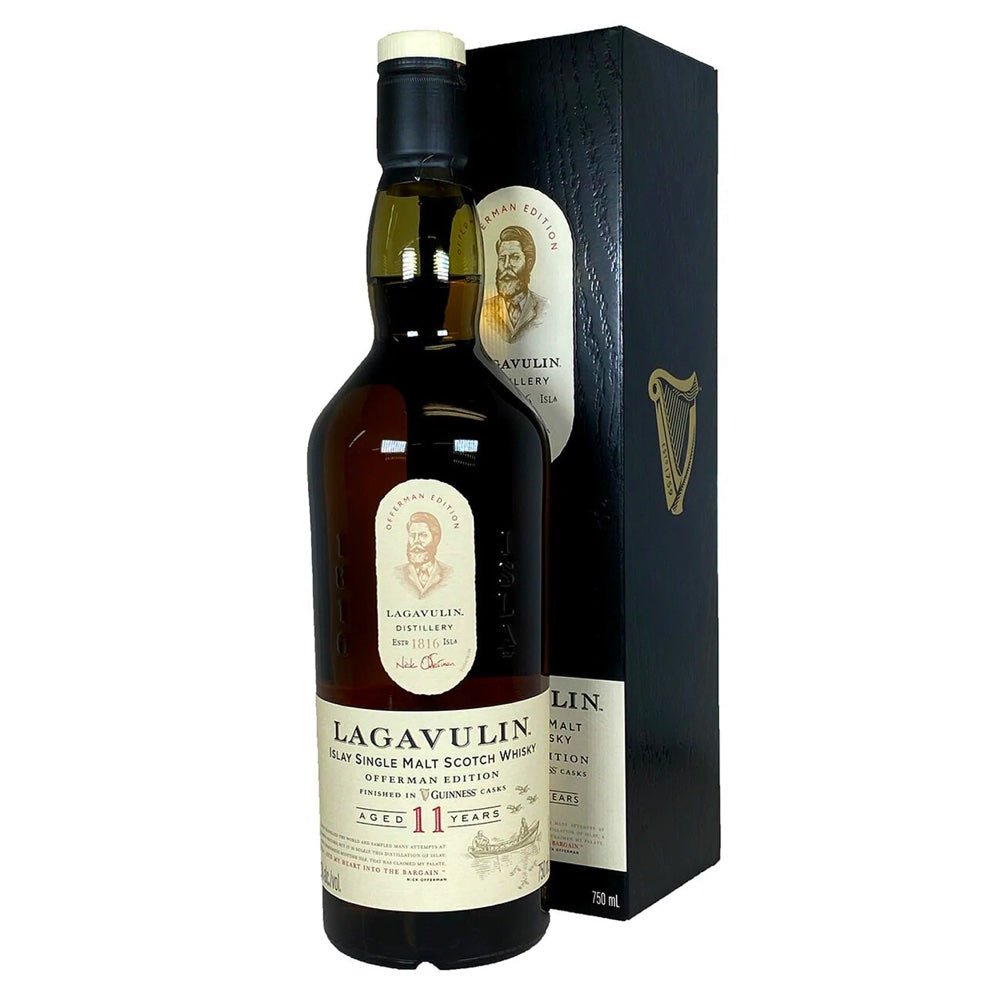 Lagavulin 11 Year Offerman Edition Finished In Guinness Casks Single Malt Scotch Whisky - Bottles2Gift