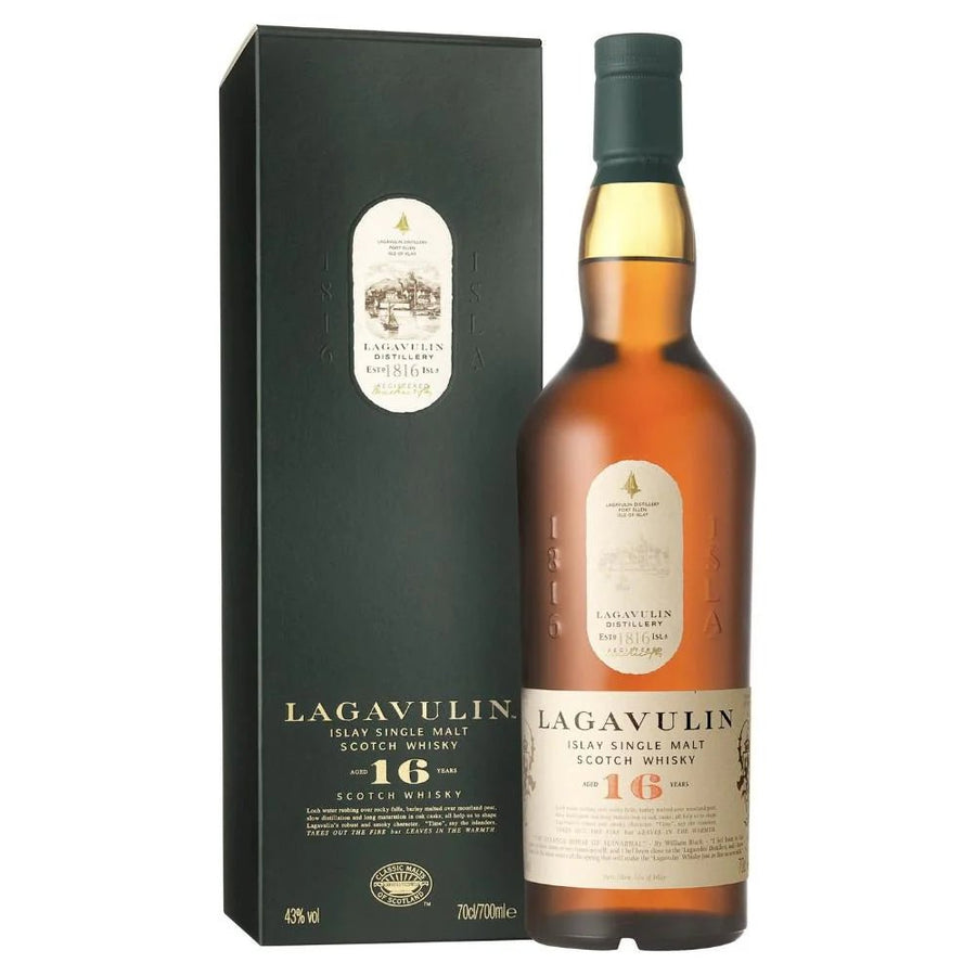 Lagavulin 16 Year Single Malt Scotch Whisky - Bottles2Gift