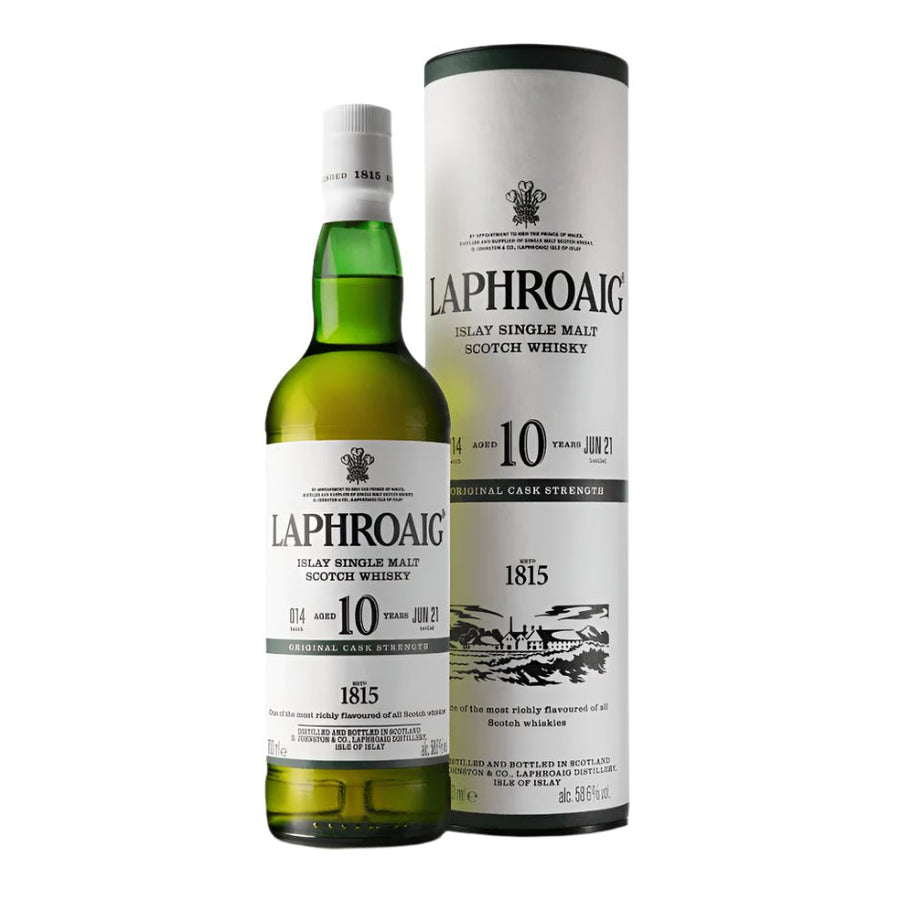 Laphroaig Single Malt Scotch Cask Strength - Bottles2Gift