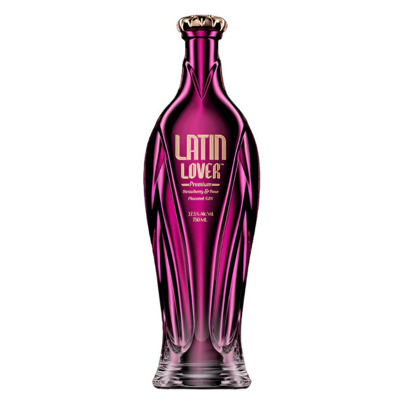 Latin Lover Premium Strawberry & Rose Flavored Gin 750ml - Bottles2Gift