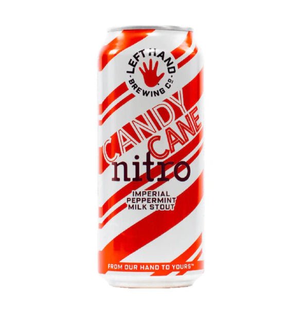 Left Hand Brewing's Candy Cane Nitro Imperial Stout - Bottles2Gift