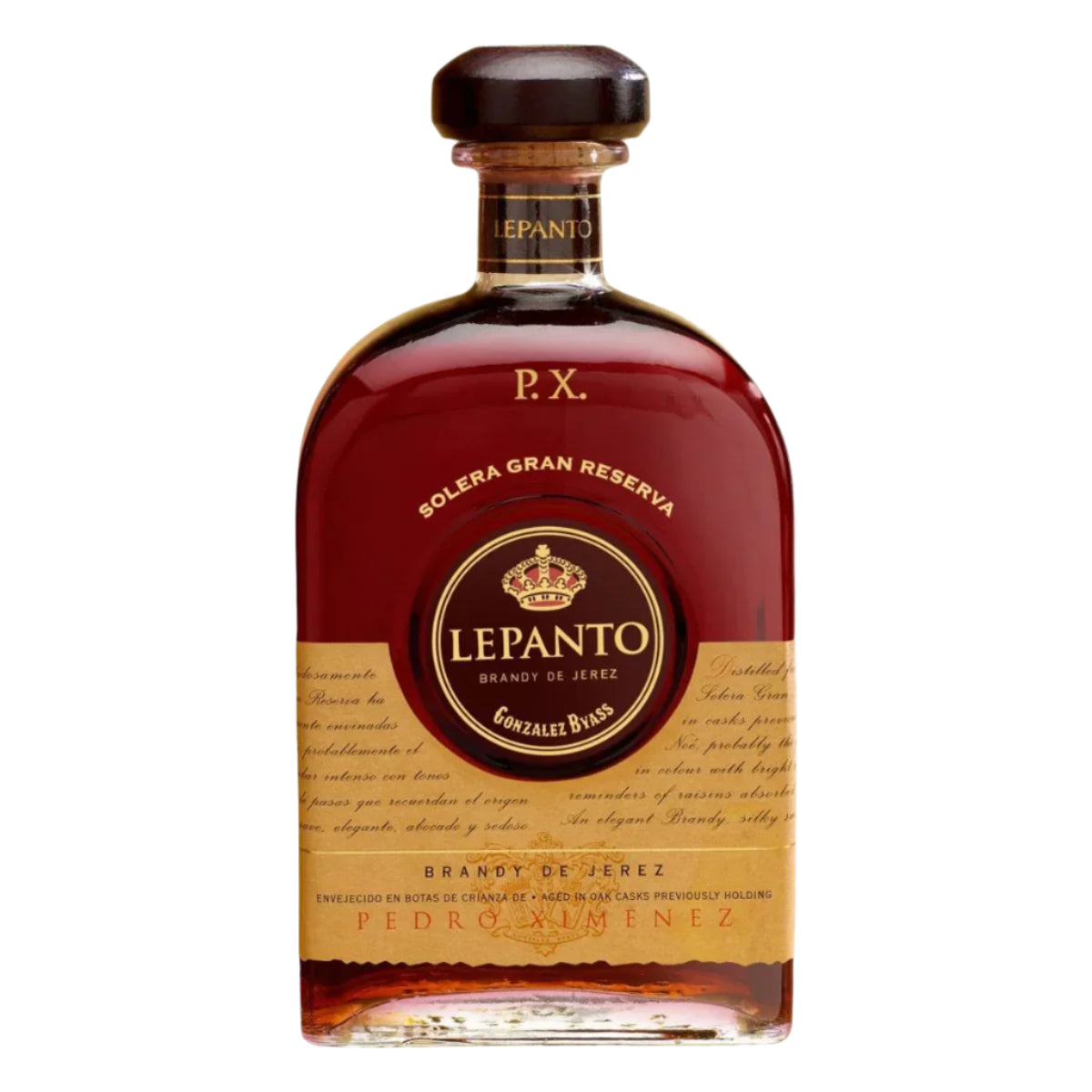 Lepanto Brandy de Jerez Oloroso Viejo Solera Gran Reserva