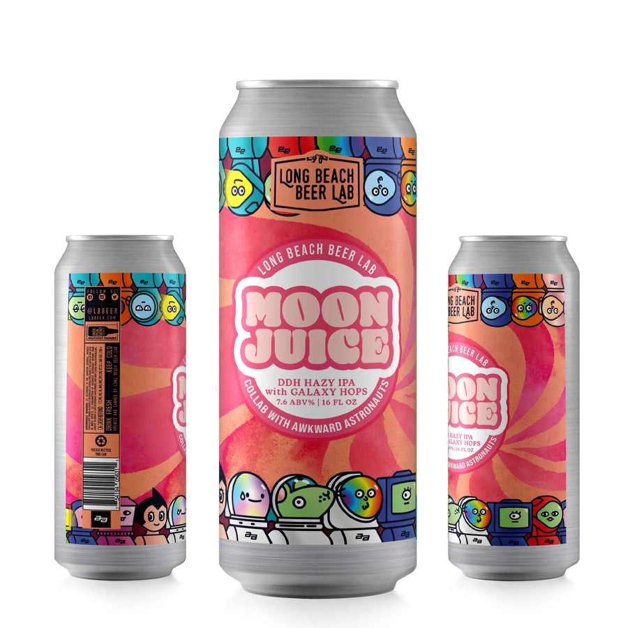 Long Beach Beer Lab - Moon Juice DDH Hazy IPA - Bottles2Gift