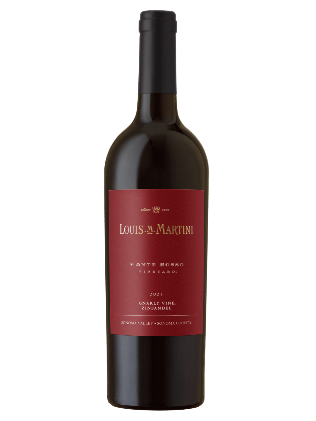 Louis Martini Monte Rosso Zinfandel Gnarly Vine - Bottles2Gift