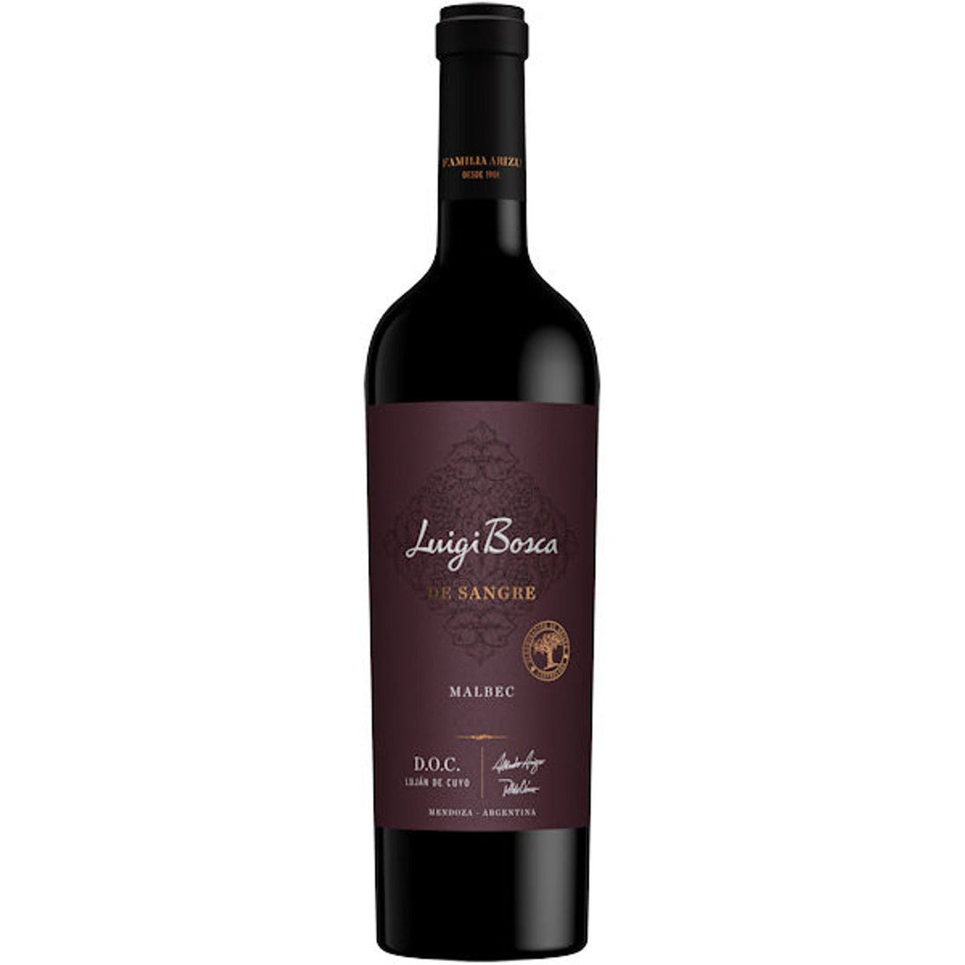 Luigi Bosca de Sangre Malbec Single Vineyard DOC 2021 (Argentina) 750ml - Bottles2Gift