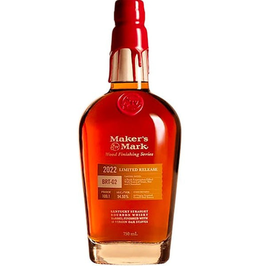 Maker’s Mark Wood Finishing Series 2022 Limited Release BRT-01 Bourbon Whiskey - Rare Reserve