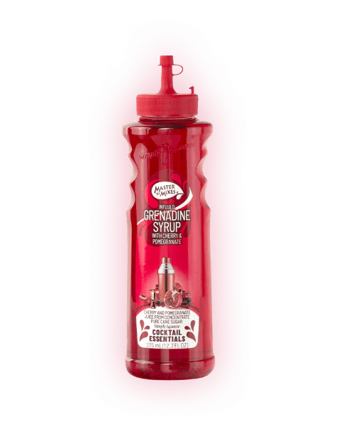 Master of Mixes Grenadine Syrup with Cherry and Pomegranate 12.7 fl oz - Bottles2Gift