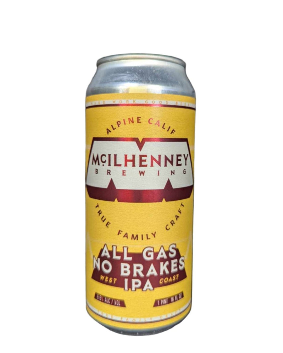 McIlhenny Brewing Co. - All Gas No Brakes - West Coast IPA - Bottles2Gift