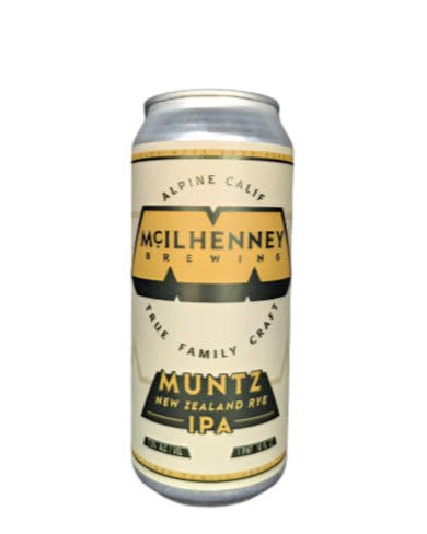 McIlhenny Brewing Co - Muntz - New Zealand Rye IPA - Bottles2Gift