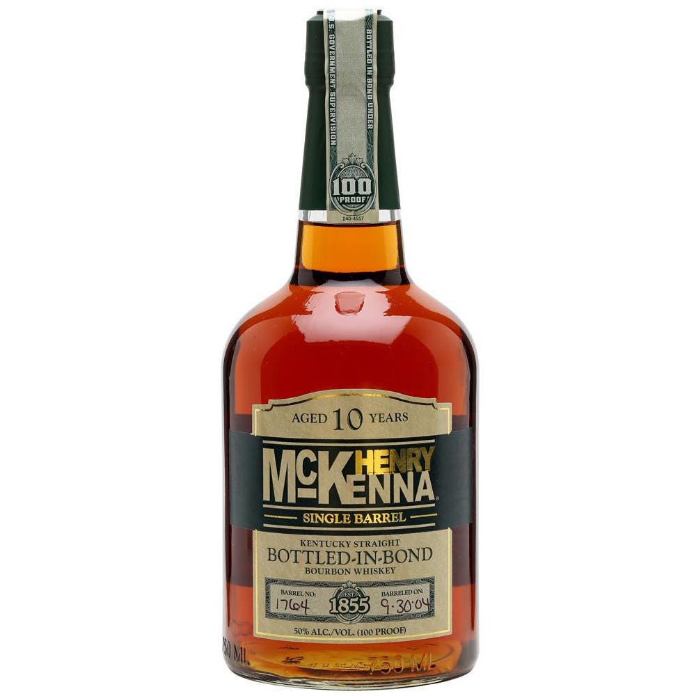 Henry McKenna Single Barrel Kentucky Straight Bourbon Whiskey