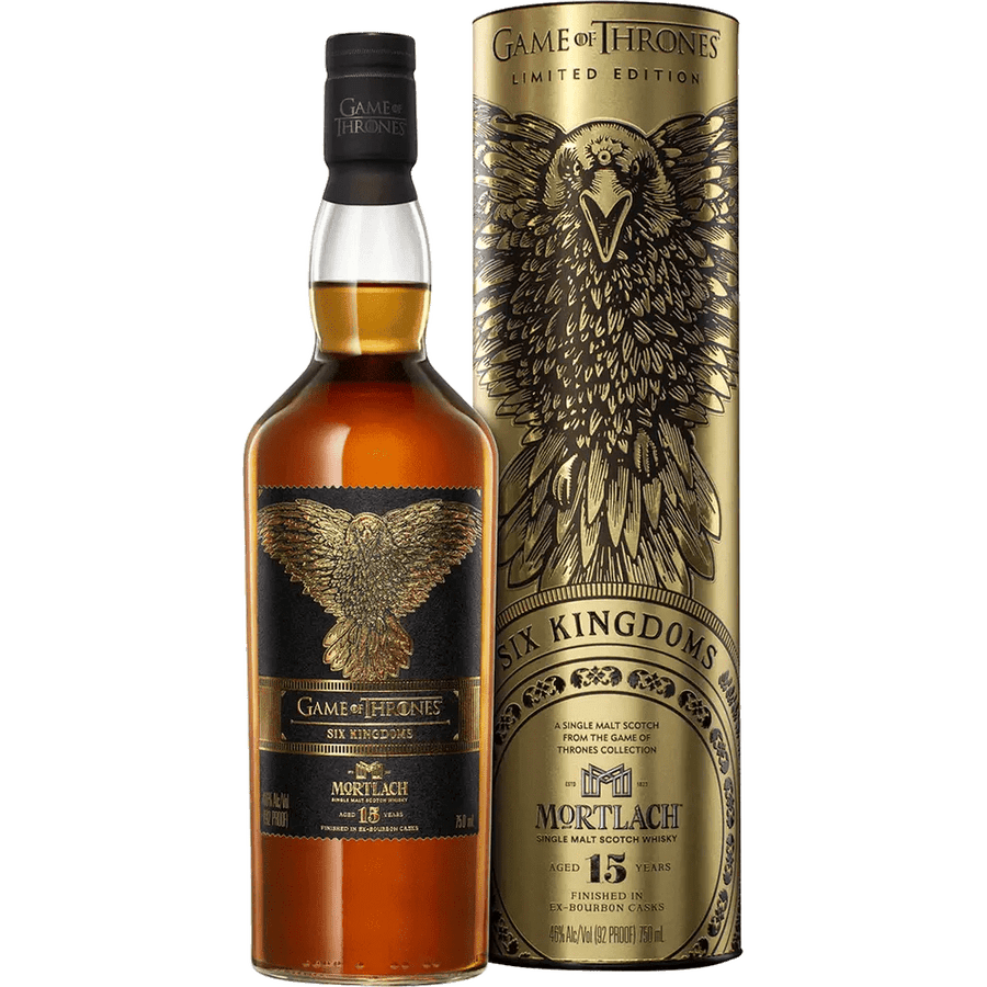Mortlach 15 Year "Lord of 6 Kingdoms" Game Of Thrones Single Malt Scotch Whisky - Bottles2Gift