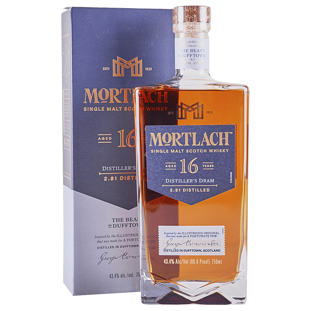 Mortlach 16 Year Distiller's Dram Single Malt Scotch Whisky - Bottles2Gift