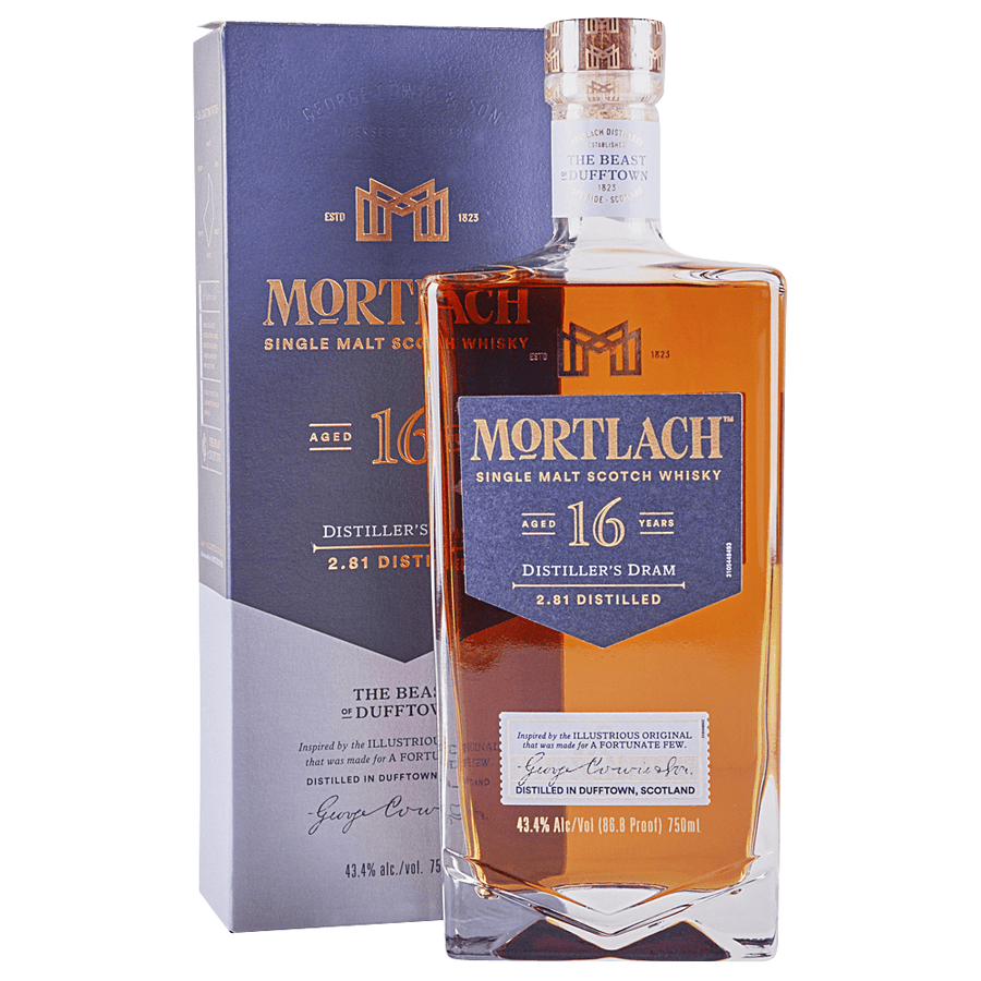 Mortlach 16 Year Distiller's Dram Single Malt Scotch Whisky - Bottles2Gift