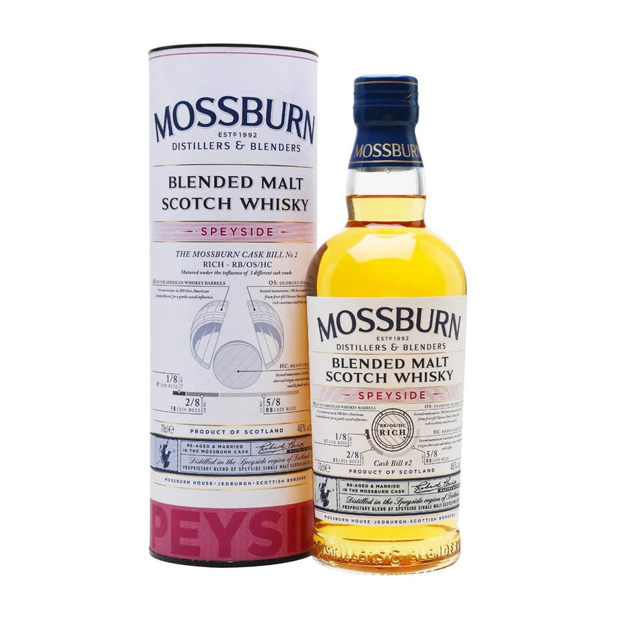 Mossburn Speyside Blended Malt Scotch Whisky - Bottles2Gift