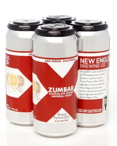 New English Brewing Co. Zumbar Chocolate Coffee Imperial Stout 4 - Pack - Bottles2Gift
