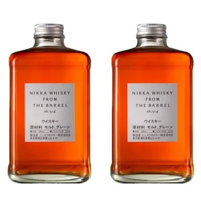 Nikka from the Barrel 750ml 2 - Pack Bottle Combo - Bottles2Gift