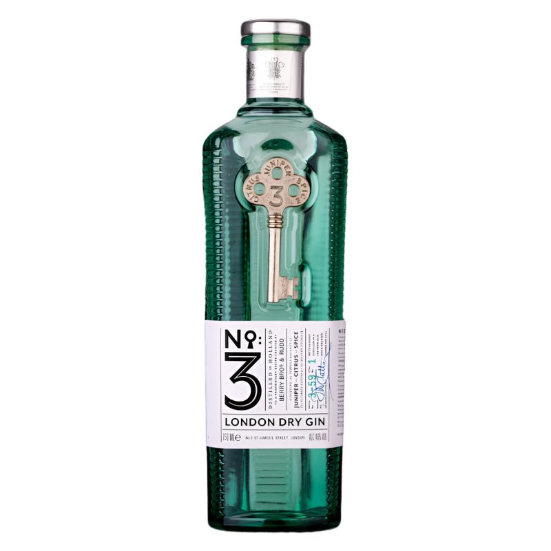 No. 3 London Dry Gin 750ml - Bottles2Gift