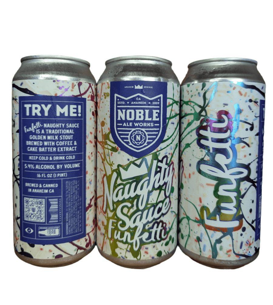 Noble Ale Works - Funfetti Naughty Sauce Golden Coffee Stout - Bottles2Gift